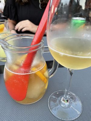 White Sangria  at Fr Sabores in Albufeira