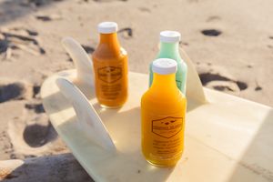 Sustainable, organic juice just a 5 min. walk from the beach. at Channel Islands Juice Co in Ventura