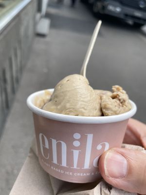   at enila plant based ice cream in Basel