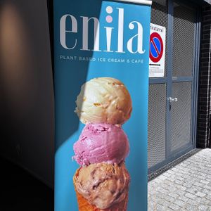 enila  at enila plant based ice cream in Basel
