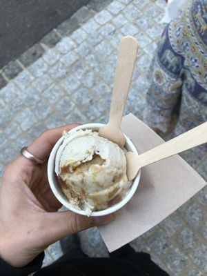   at enila plant based ice cream in Basel