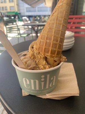  at enila plant based ice cream in Basel
