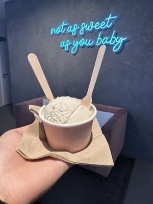   at enila plant based ice cream in Basel