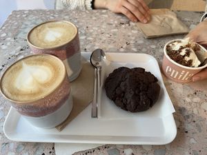   at enila plant based ice cream in Basel