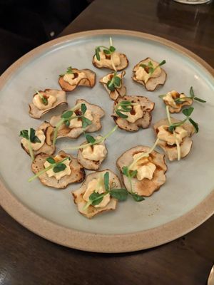 Fields dish at Hawker in Toronto