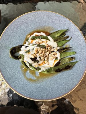 Charred Runner Beans  at Hawker in Toronto