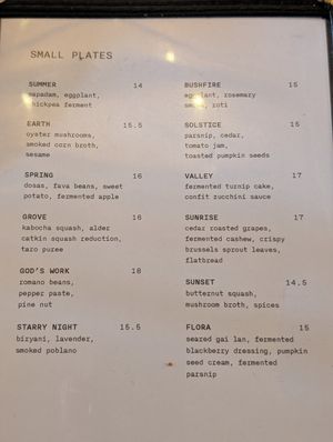 Small Plates Dinner & Weekend Menu at Hawker in Toronto