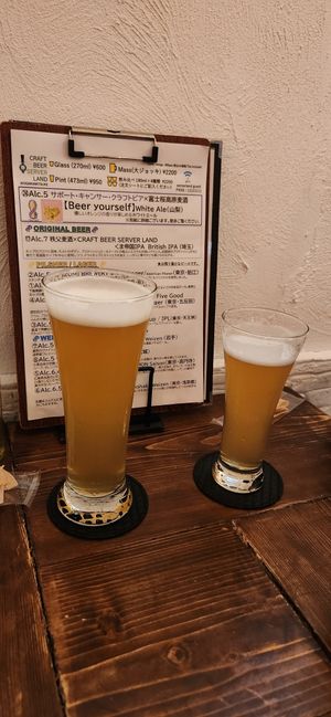  at Craft Beer Server Land in Tokyo