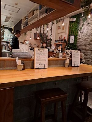 Beautiful space at Craft Beer Server Land in Tokyo