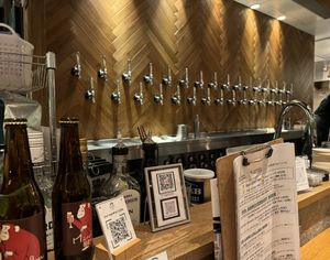 Bar.  at Craft Beer Server Land in Tokyo