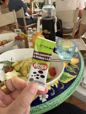   at Café Mirante in Praiano