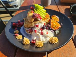 Pancakes at Scullin Sweet Bones in Belconnen