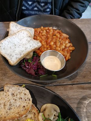 Beans at Scullin Sweet Bones in Belconnen