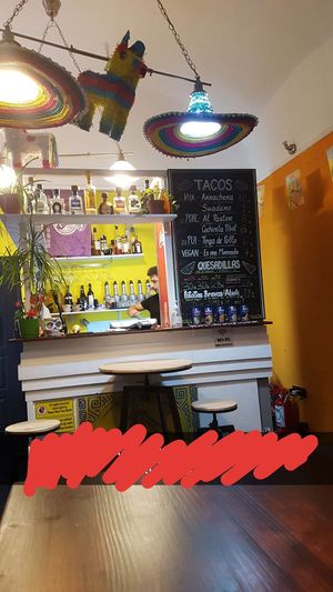 the meniu at Casa de Tacos in Bucharest