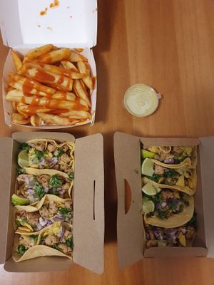 home delivery at Casa de Tacos in Bucharest
