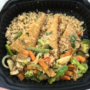 Thai Curry Tofu ( to go)  at Mr Bones BBQ in Holmes Beach