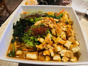 Spicy Tofu Ramen  at Edo Ramen House in Royal Oak