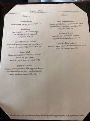 I did not ask if the prawns (in the ceviche) are a mistake, or if they’re vegan prawns.   at Brie & Barrel in Port Alberni