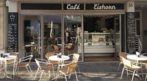 Outside   at Café Eishorn in Schwaebisch Gmuend