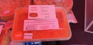 Vegan curry at A Hidden Secret in Geelong