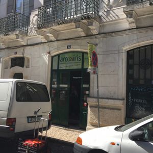 outside  at Arco Iris in Lisbon