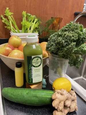 Mean Green is our best seller   at Nutritious You Cortez in Bradenton