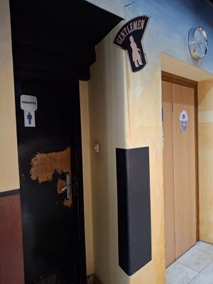 Toilets are clean and nice at Pizzeria Jupiter in Pula