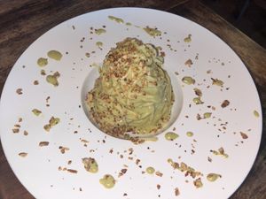  Vegan pesto pasta   at Pane e Vino in Lentag