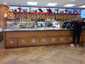 Order station at Papa Burrito in Bern