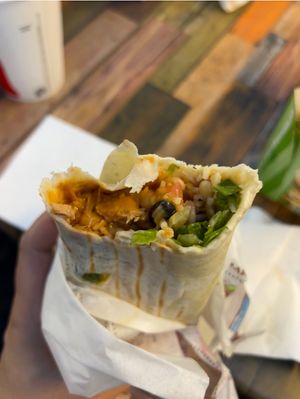 Burrito vegano  at Papa Burrito in Bern