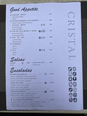   at Cristal in Mallorca