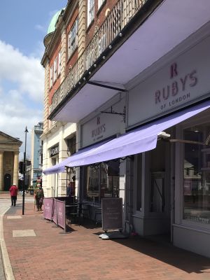   at Ruby's of London in Tunbridge Wells