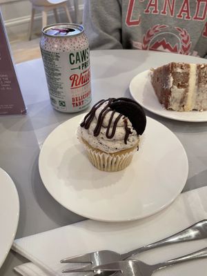 Cookies and Cream Cupcake!  at Ruby's of London in Tunbridge Wells