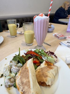 Not just cake. Toasties pizza and a new full breakfast on the menu    at Ruby's of London in Tunbridge Wells