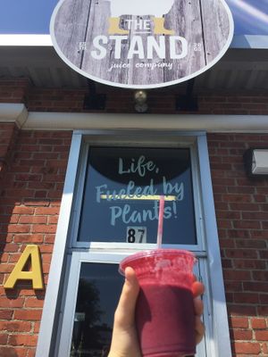 the stand at The Stand Juice Company in Fairfield
