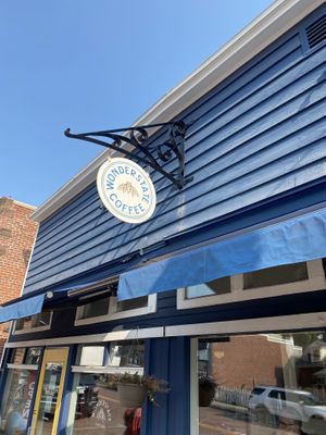 Wonderstate Coffee indoor and outdoor seating  at Wonderstate Coffee - Bayfield in Bayfield