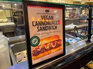Vegan Cannonballs Sandwiches at Earl of Sandwich - Planet Hollywood in Las Vegas