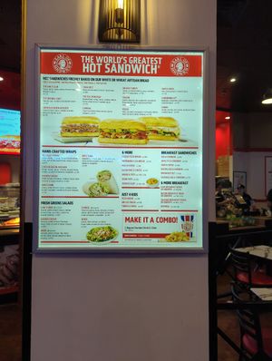 Where are the vegan options? at Earl of Sandwich - Planet Hollywood in Las Vegas