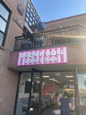 entrance  at Rock N Roll Donut Bar in Monterey