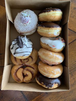 Everything from simple raised to the extravagant!   at Rock N Roll Donut Bar in Monterey