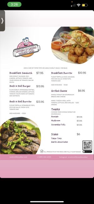   at Rock N Roll Donut Bar in Monterey