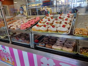 Huge selection! at Rock N Roll Donut Bar in Monterey