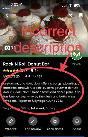   at Rock N Roll Donut Bar in Monterey