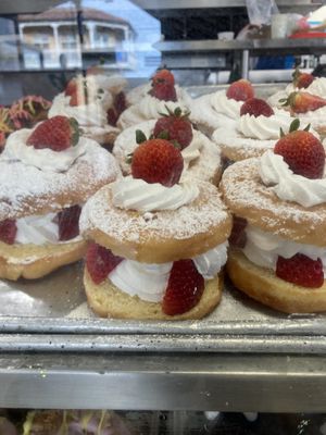 Strawberry shortcake   at Rock N Roll Donut Bar in Monterey