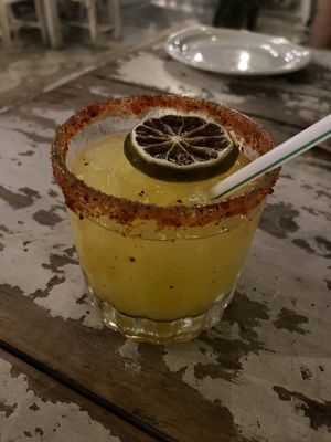 Cocktails délicieux!  at La Fonda del Zancudo in Cancun