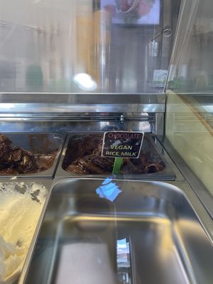 Nut free, non-dairy chocolate flavor!  at Royal Cafe in Fairport