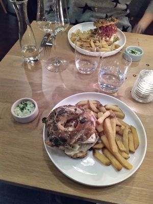 Vegan Nagel Menü. Excellent! at HYG Restaurant & Bar in Weggis