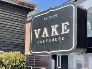 Sign  at Vake 베이크 in Gyeonggi Do