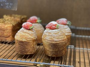 They had this during strawberry season  at Vake 베이크 in Gyeonggi Do