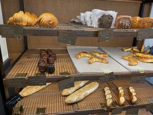 Whole vegan shelves  at Vake 베이크 in Gyeonggi Do